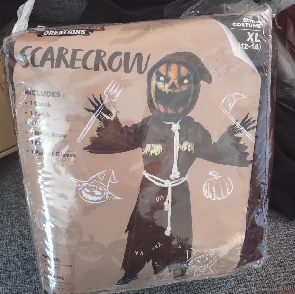 Scarecrow kids costume